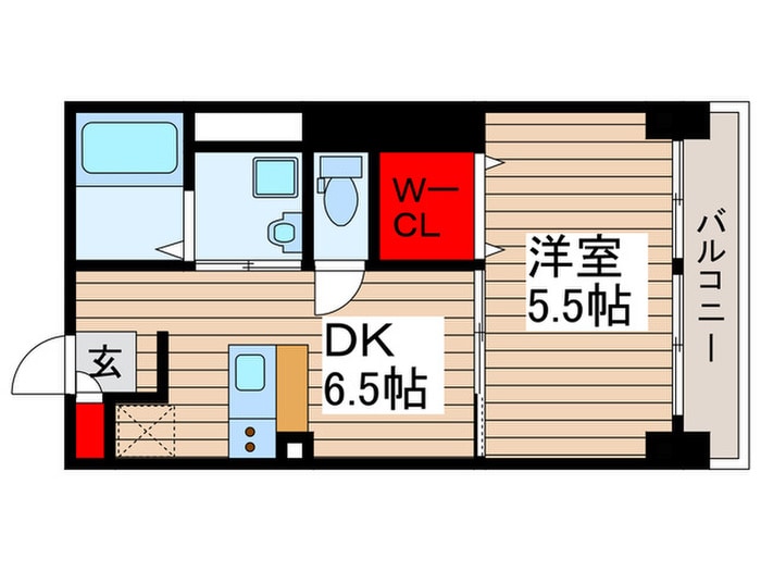 リファレンス愛宕の物件間取画像