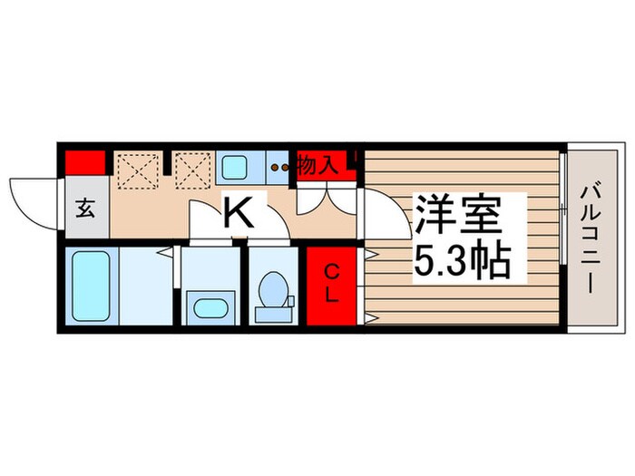 MELDIA柏の物件間取画像