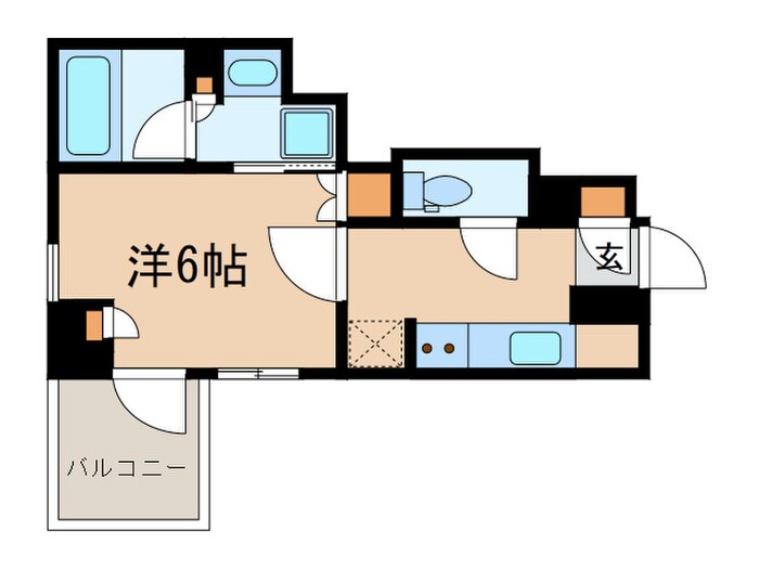 ドゥーエ三田の物件間取画像