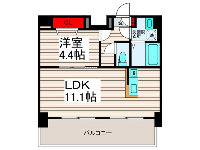 物件間取画像