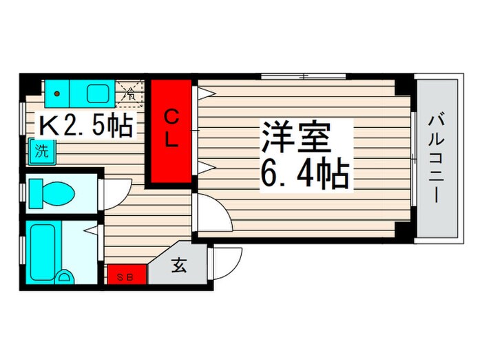 ソア－ヴェやまのうちの物件間取画像