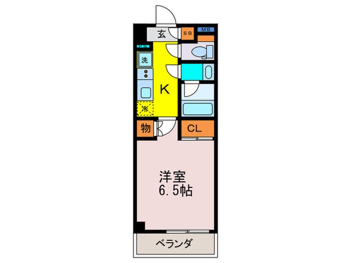 ＧＲＡＮＤ　ＡＩＬＥＳ駒込の物件間取画像