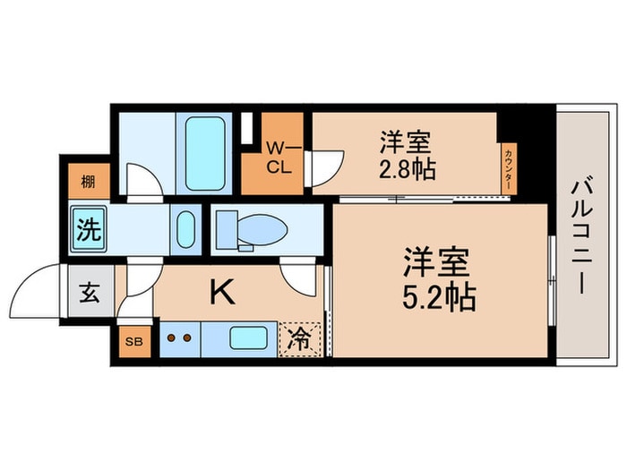 ALTERNA東池袋の物件間取画像