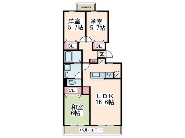 PATH藤が丘の物件間取画像