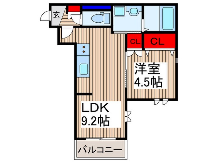 メゾン・エスポワールの物件間取画像