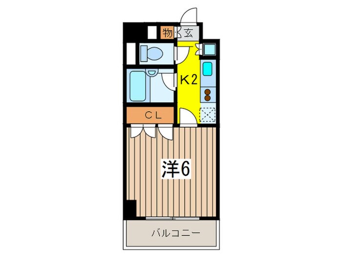 KDXレジデンス日本橋箱崎の物件間取画像