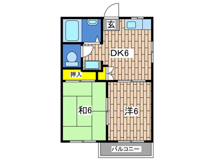 サンライト前田の物件間取画像