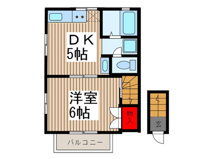 物件間取画像