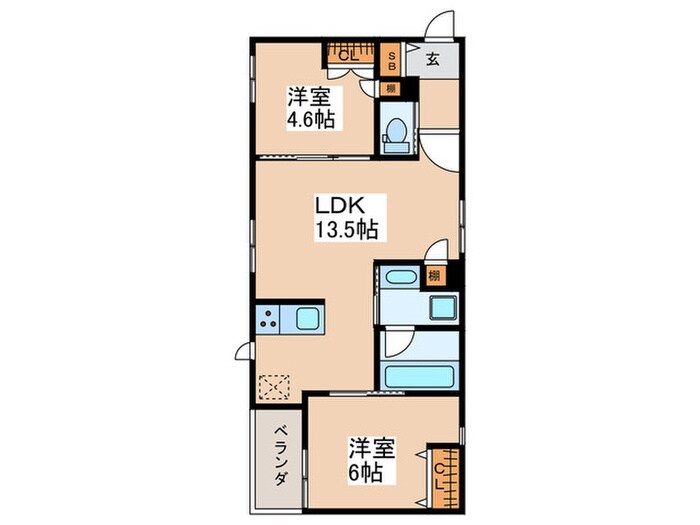 ＭＡＩＳＯＮ　ＥＸＣＩＡの物件間取画像