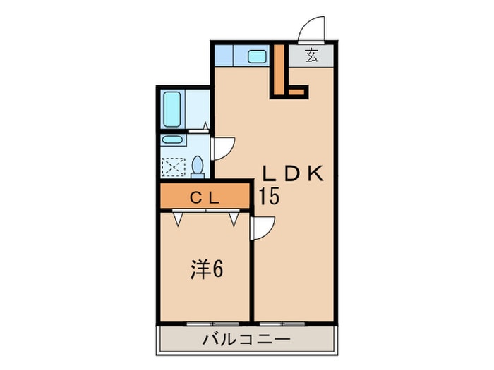 目黒ロイヤルプラザの物件間取画像