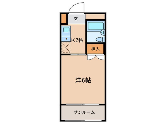 物件間取画像