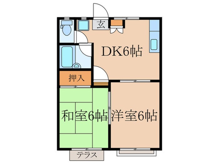 物件間取画像