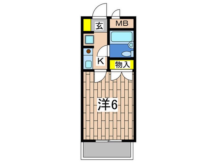 物件間取画像
