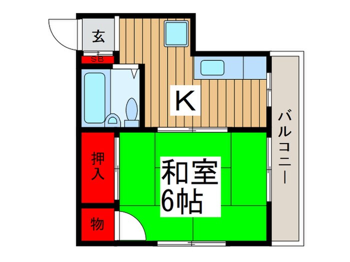 メゾン町田の物件間取画像