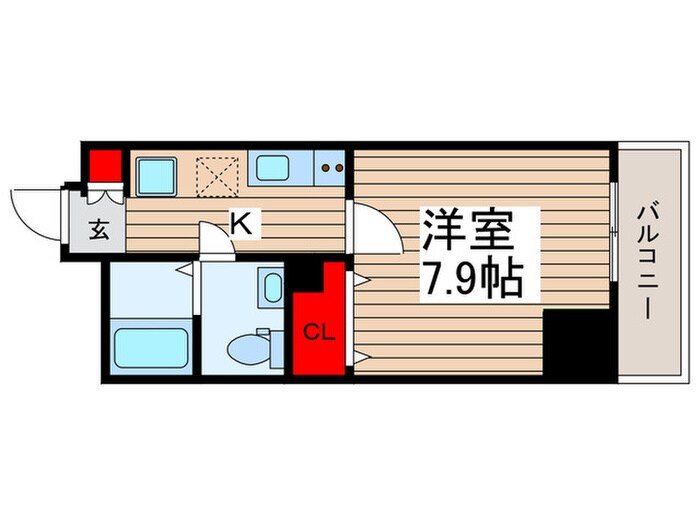 門前仲町リバープレイス(802)の物件間取画像