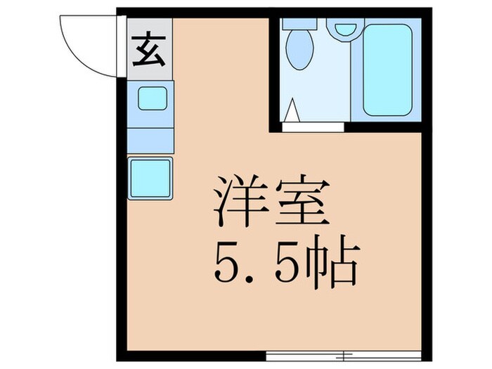 エスポワ－ル沼袋の物件間取画像