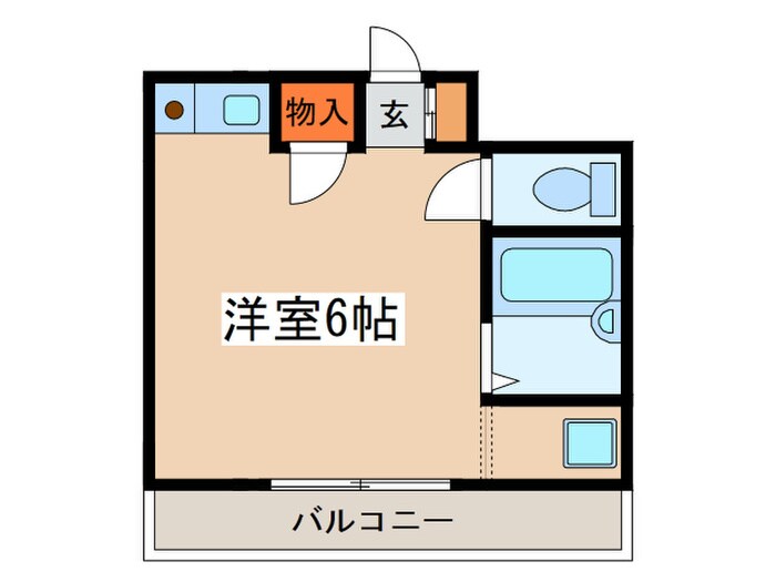 シャトー相模の物件間取画像