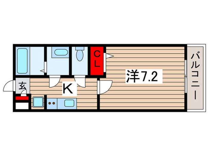 グレイス稲毛の物件間取画像