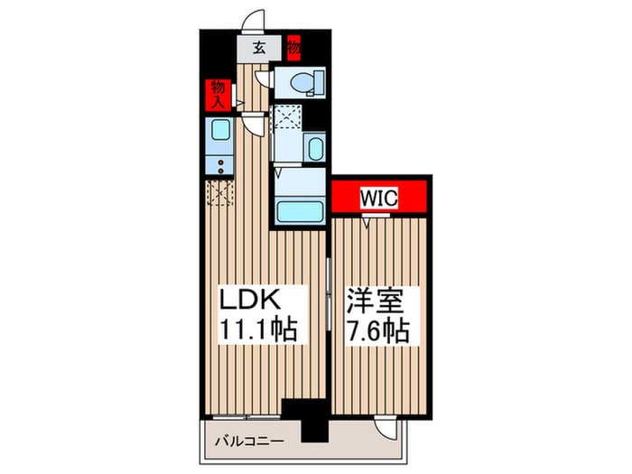 スアヴィス三ノ輪の物件間取画像