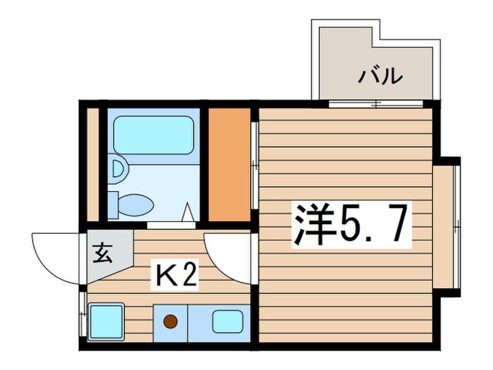 シティハイツ中央林間の物件間取画像