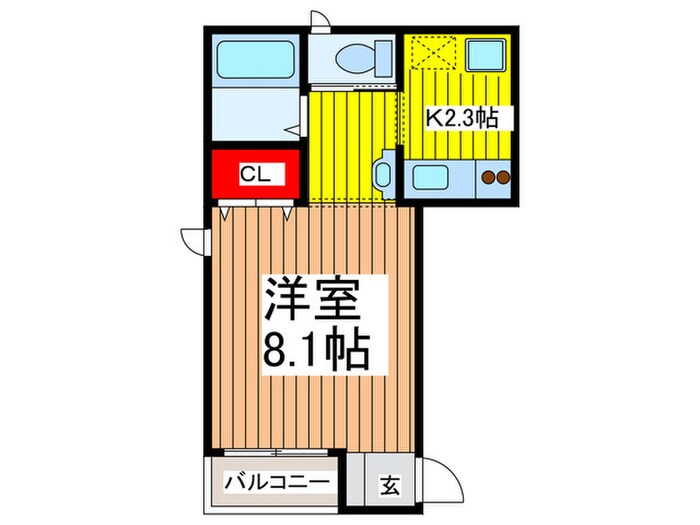 物件間取画像
