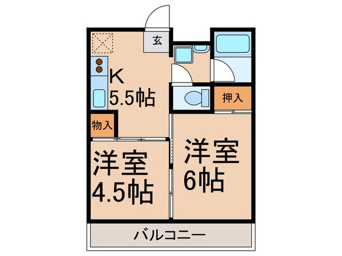物件間取画像