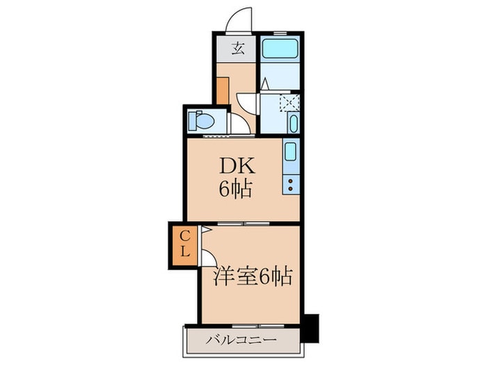 武蔵関ｽﾃｰｼｮﾝﾌﾛﾝﾄの物件間取画像