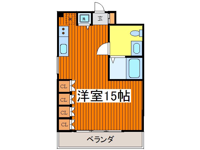 燦ガーデンの物件間取画像