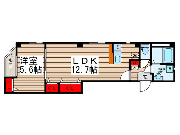 first Step 西小岩の物件間取画像