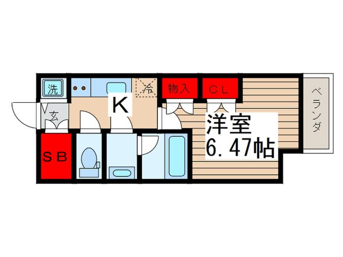 DIPS金町レジデンス（905）の物件間取画像