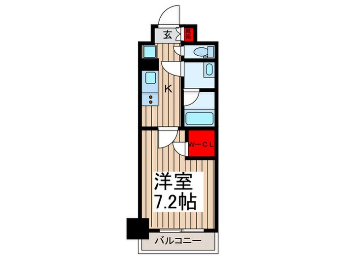 ＢＰＲレジデンス門前仲町の物件間取画像