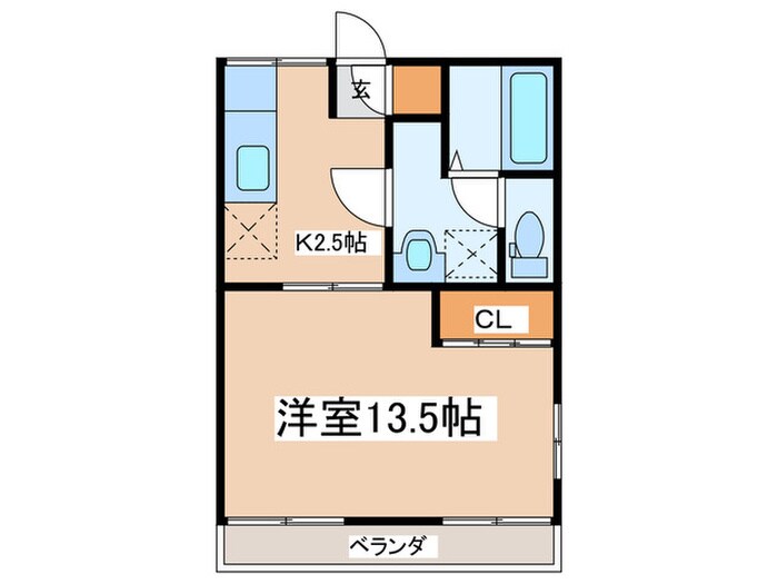 エコ－ハイツ平和の物件間取画像