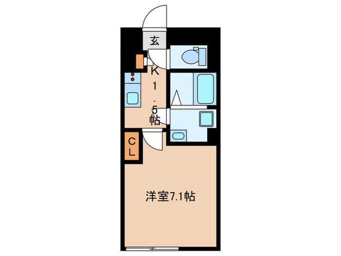 ALTERNA早稲田の物件間取画像