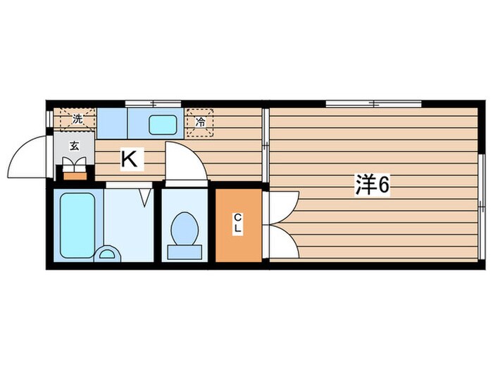 物件間取画像