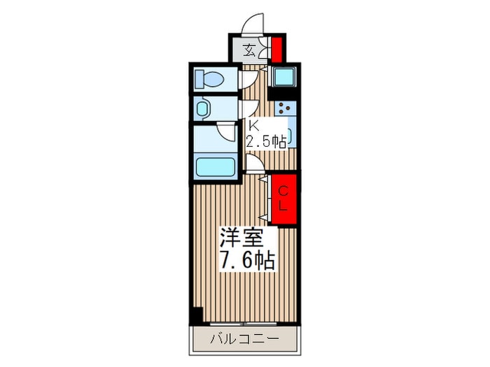 ネクストコンフォートの物件間取画像