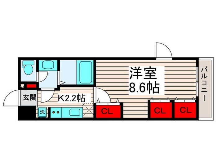 リブリ・June HAPPINESSの物件間取画像