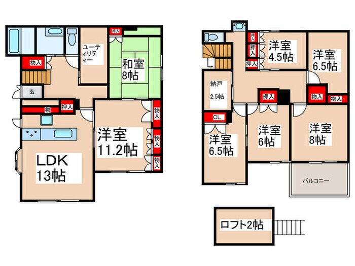 仮)澤田様貸家の物件間取画像