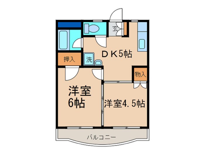 物件間取画像