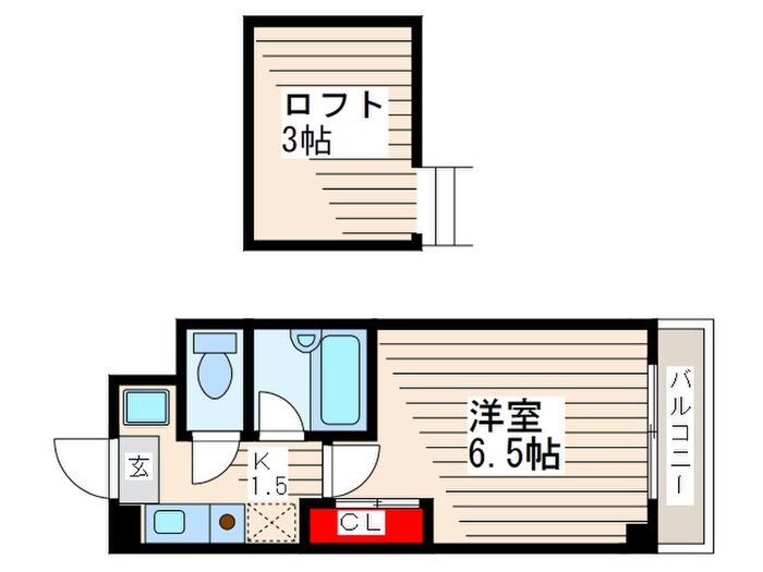 ハ－モニ－の物件間取画像