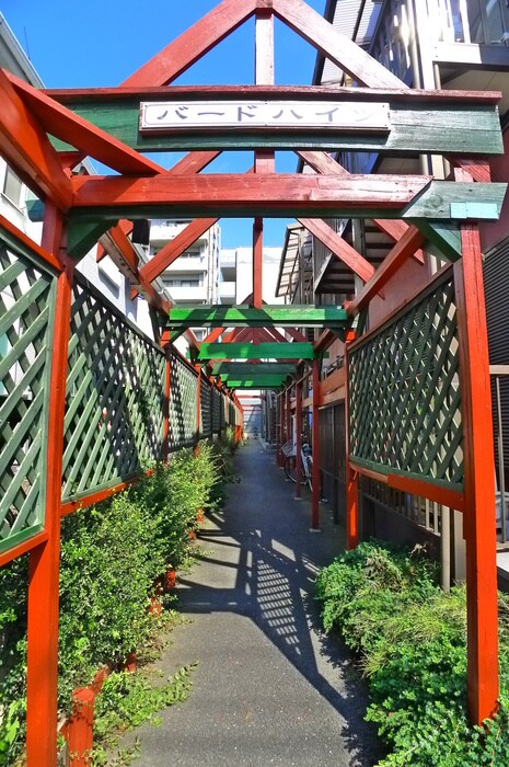 バ－ドハイツの物件外観写真