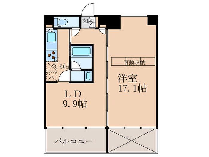 クイズ恵比寿の物件間取画像