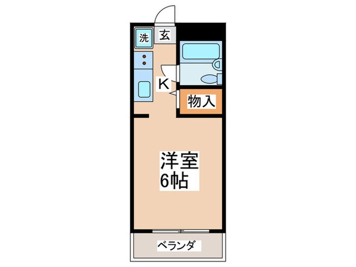 ラベンダーライトの物件間取画像