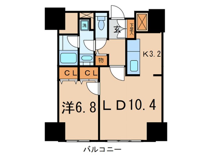 トレステ－ジ目黒の物件間取画像