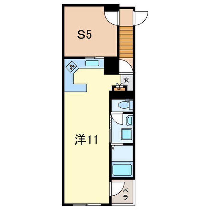 アスパイアーティクスの物件間取画像