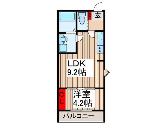 ＧＲＡＤＵＳ日進町の物件間取画像