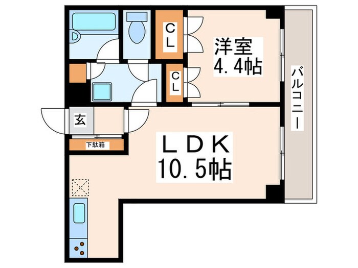 日神パレステ－ジ東長崎の物件間取画像