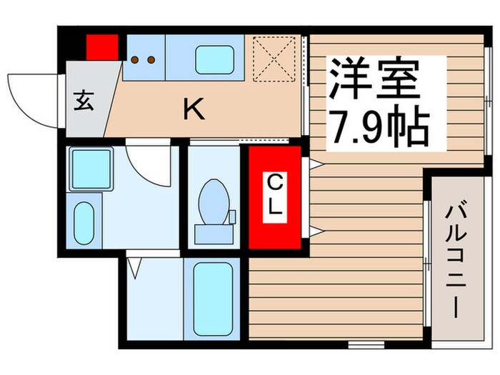 サリエンテの物件間取画像