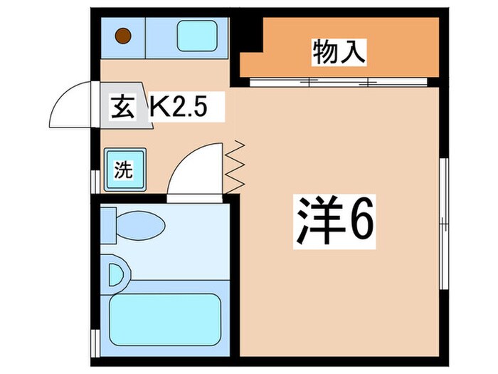 イヅメハイツの物件間取画像