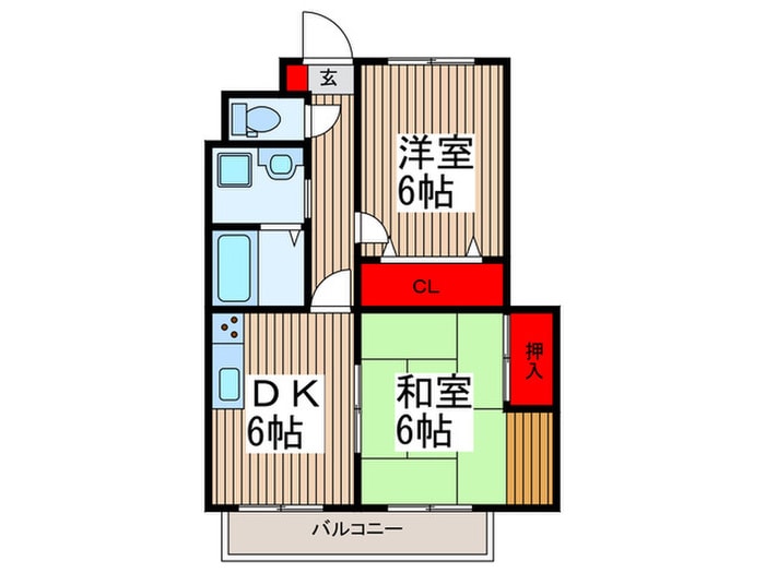 アムールチュラの物件間取画像