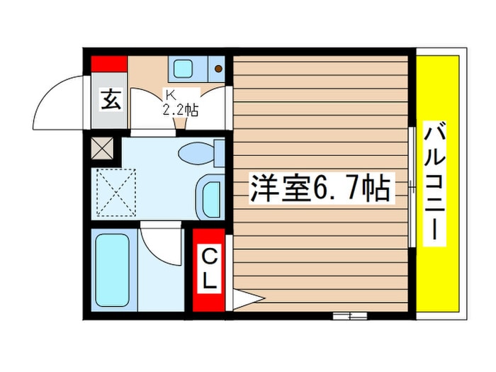 Mariage21の物件間取画像